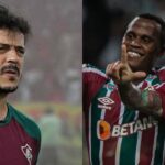 Fernando Diniz e craques do Fluminense (Foto - Montagem TV Foco).