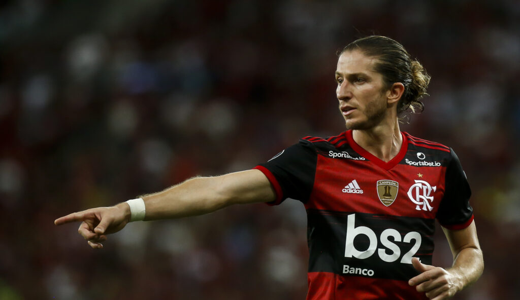 Jogador Filipe Luís (Foto: Reprodução, Torcedores)