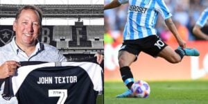 John Textor e Matías Rojas no racing (Reprodução - Internet)