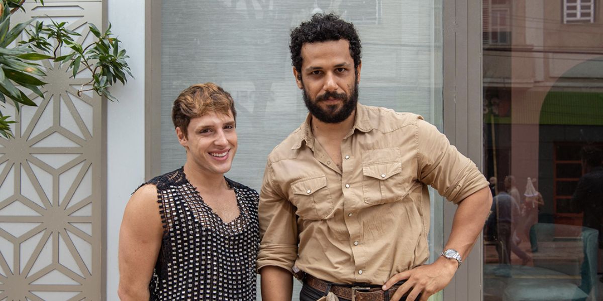 Kelvin e Ramiro em Terra e Paixão (Foto: Reprodução / Globo) Kelvin e Ramiro em Terra e Paixão (Foto: Reprodução / Globo)