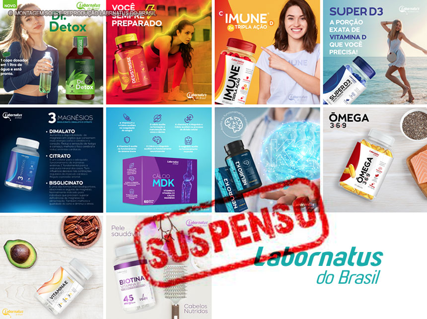 Anvisa suspende venda dos produtos Labornatus (Foto: Reprodução, Site da empresa)