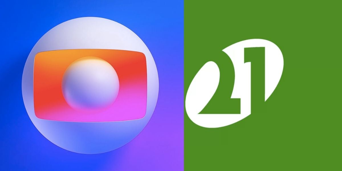 Logo da Globo e Rede 21 (Foto: Reprodução / Internet)