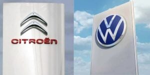Logo da Citroen e da Volks - Foto Reprodução Internet