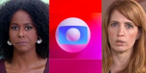 Logo da Globo, Poliana Abritta e Maju Coutinho - Foto Reprodução Internet