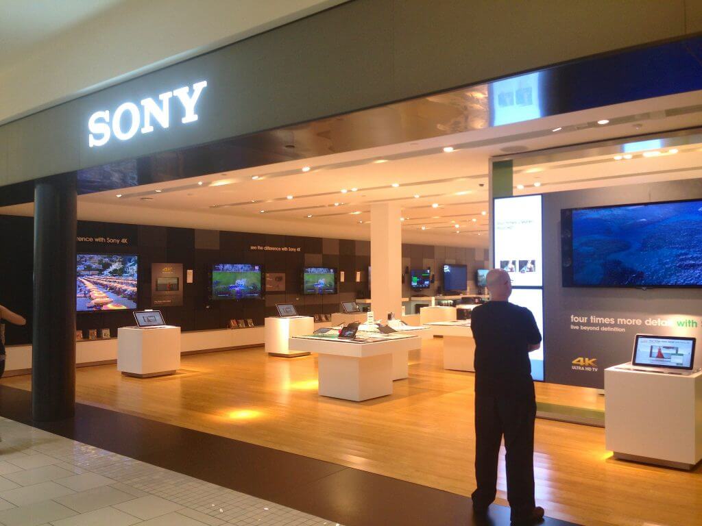 Loja da Sony - Foto Reprodução Internet