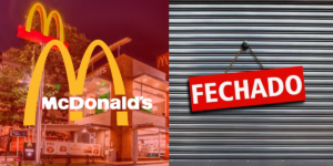 Mcdonald’s tem unidade fechada (Foto: Reprodução, Montagem, TV Foco)