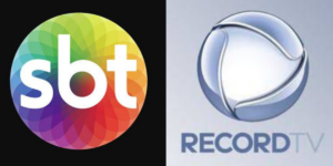 Record e SBT. (Montagem: TV Foco)