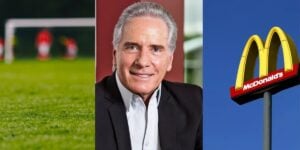 Roberto Justus é dono de time do Brasil e de rival do McDonald's  - Montagem TVFoco