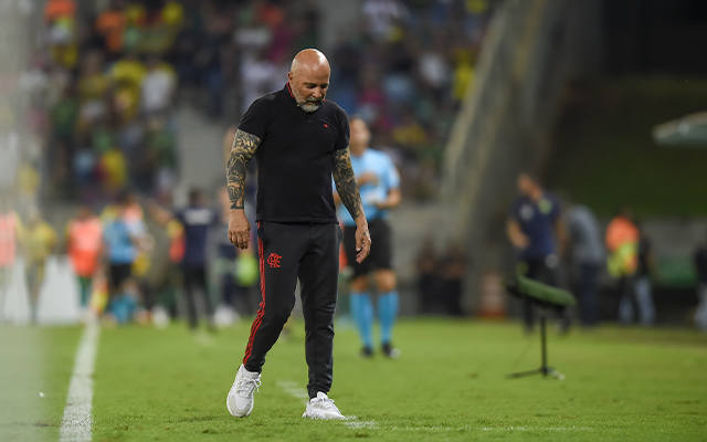 Sampaoli, treinador do Flamengo (Foto: Reprodução, Bola Vip)