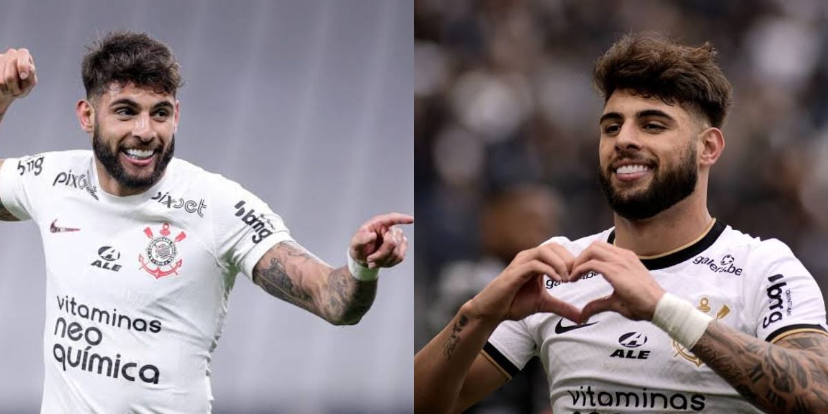 Yuri Alberto, atacante do Corinthians (Foto - Montagem TV Foco)