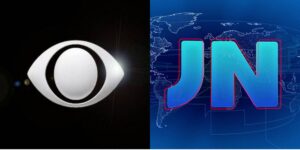 Logo da Band e do Jornal Nacional (Foto: Reprodução / Internet)