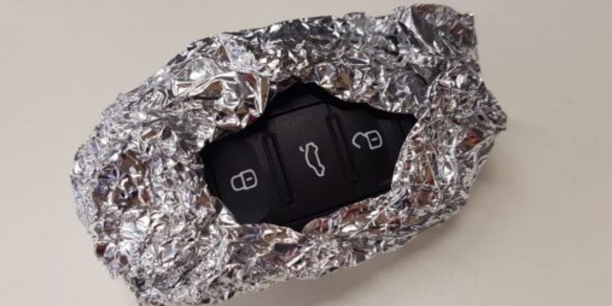 Chave do carro com papel alumínio pode salvar sua vida (Reprodução: Internet)