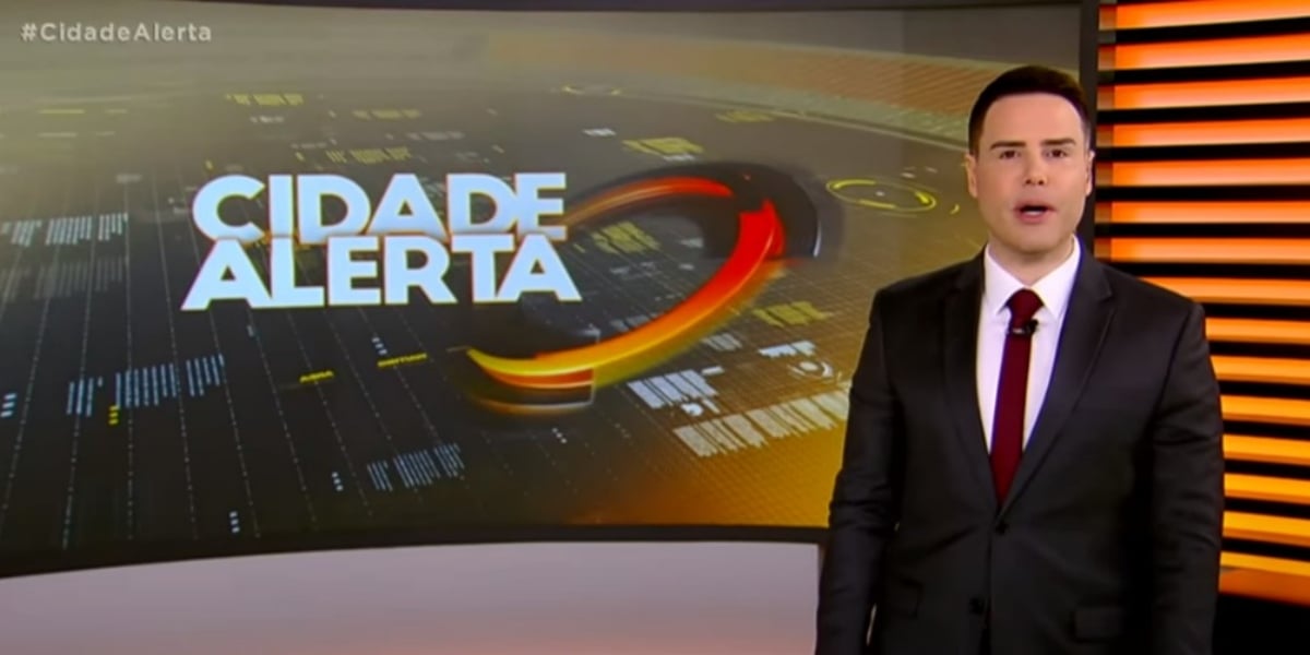 Luiz Bacci disparou em audiência com o "Cidade Alerta" (Foto: Reprodução/Record)