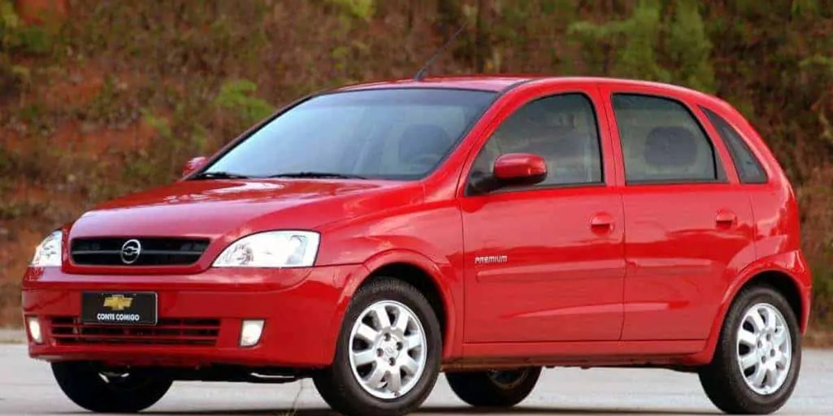 Chevrolet Corsa que era muito querido no Brasil, mas saiu de linha em 2011 (Reprodução: Internet)
