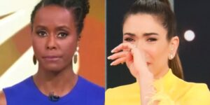 Maju Coutinho e Patrícia Abravanel já choraram na televisão (Foto: Reprodução/ Internet)