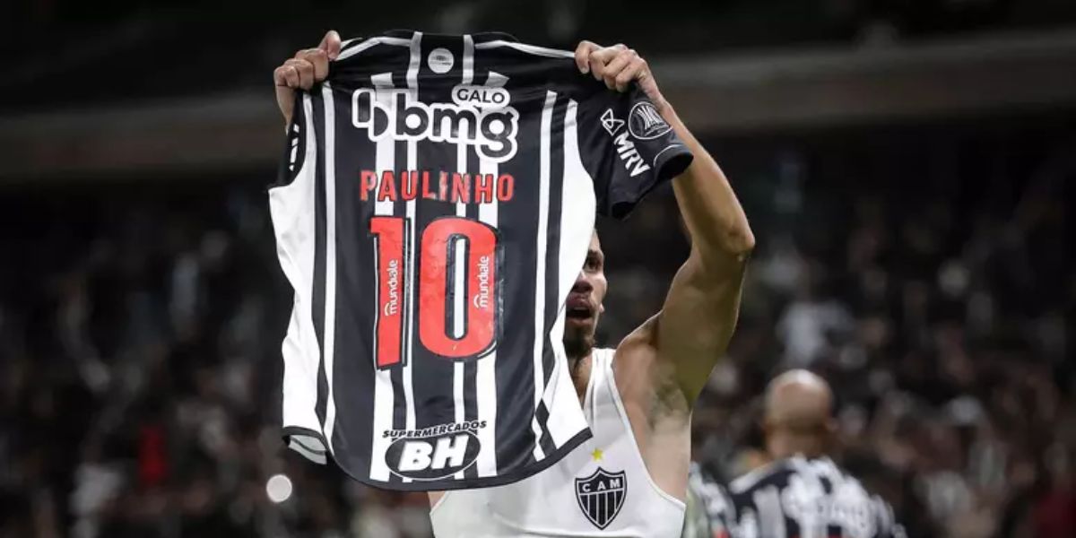 O atacante é artilheiro da nova casado Galo (Reprodução: Internet)