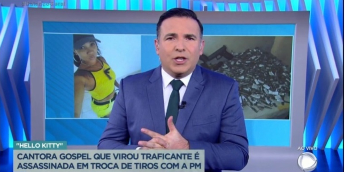 Reinaldo Gottino confirmou morte de cantora famosa no Balanço Geral SP (Foto: Reprodução/ Internet)