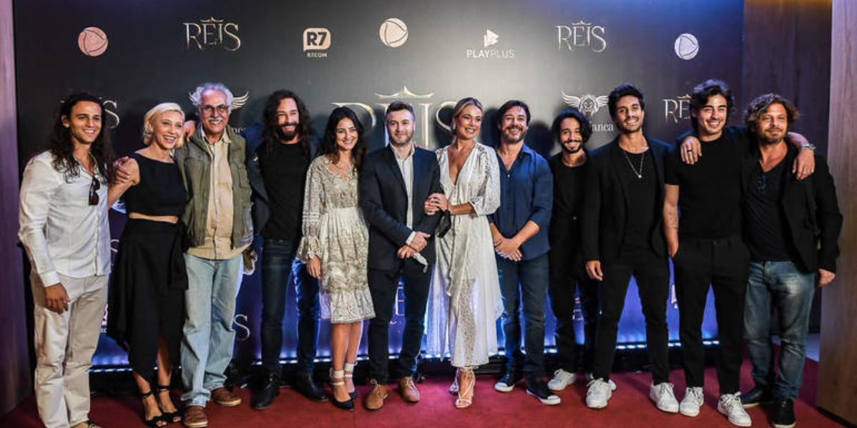 Elenco da série 'Reis' da Record (Reprodução/Internet)