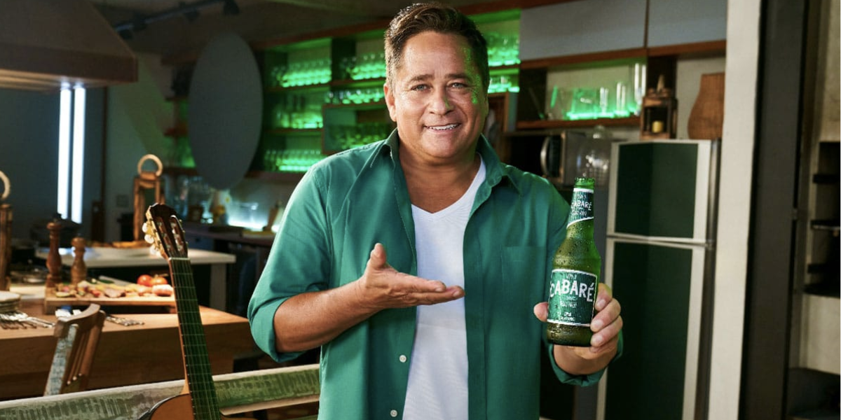 Leonardo é dono de marca de cerveja (Reprodução/Grupo Petróplis)