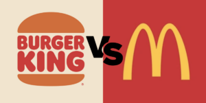 Burger King arma contra McDonald’s, muda e fica idêntico ao rival (Reprodução/Montagem TV Foco)