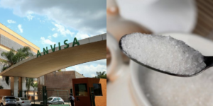 Anvisa e açúcar cristal (Reprodução/Montagem TV Foco)