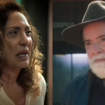 Agatha e Antônio em Terra e Paixão (Reprodução/Montagem TV Foco)