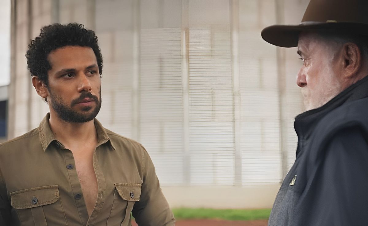 Antônio e Ramiro em Terra e Paixão (Foto: Reprodução, Globo)