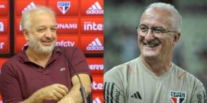 Belmonte e Dorival, profissionais do São Paulo (Foto - Montagem TV Foco).
