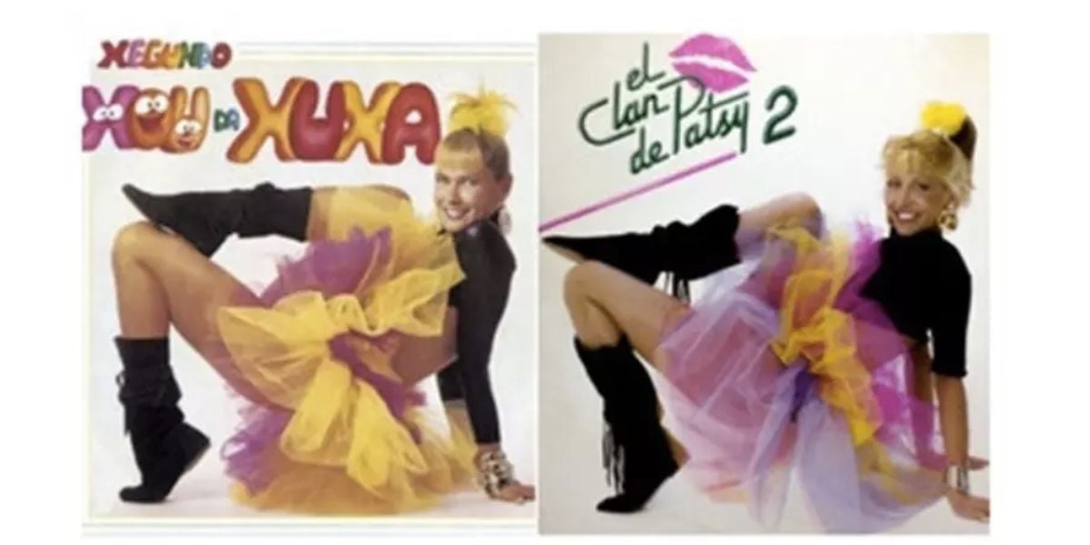 Cd's Xuxa e Patsy (Fotos: Reproduções / Internet)