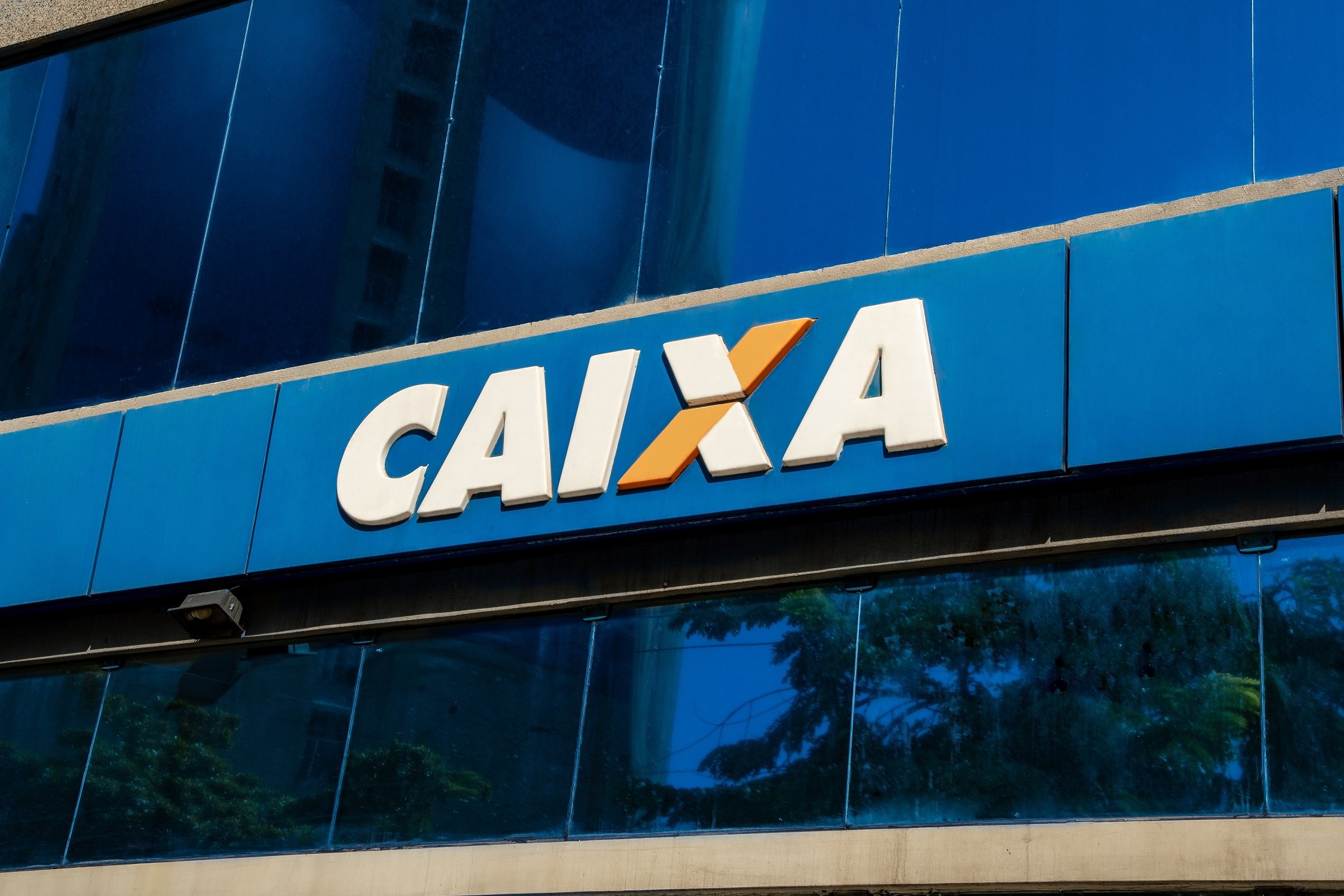 Fachada do prédio da Caixa Econômica (Foto: Reprodução, Folha Financeira) 