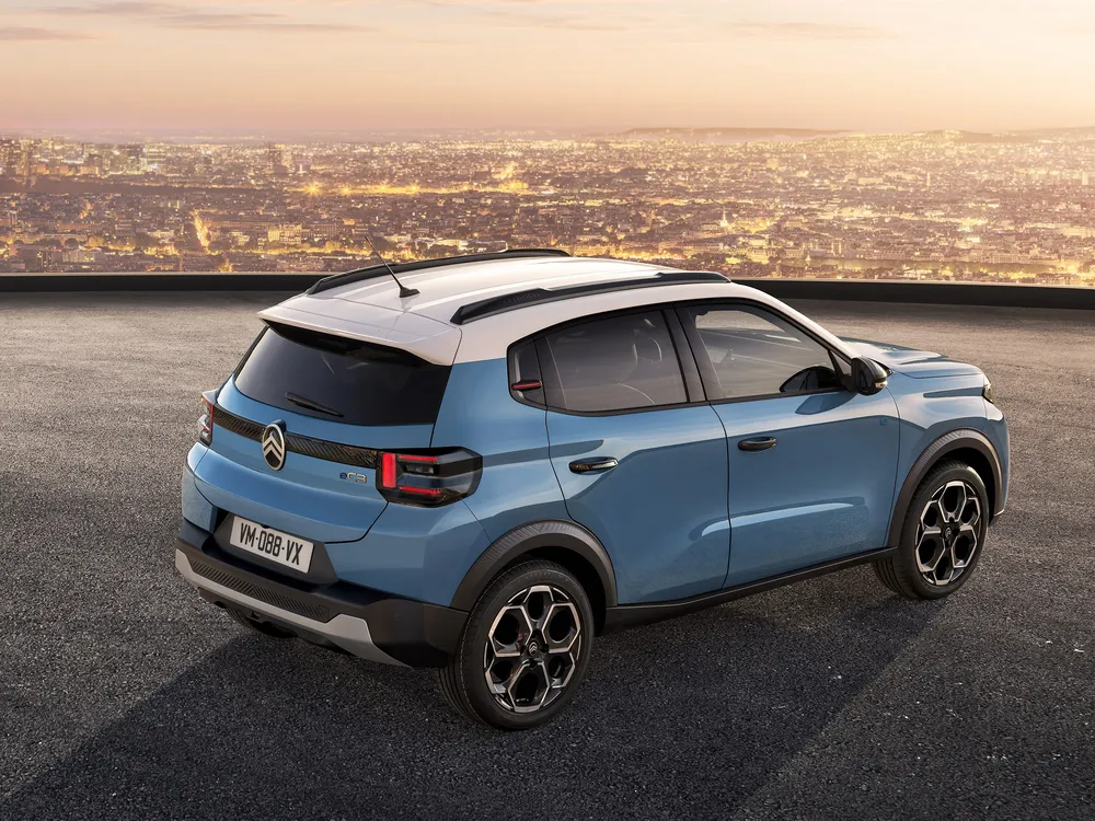 Citroën ë-C3 europeu - Foto Reprodução Internet Citroën ë-C3 europeu - Foto Reprodução Internet