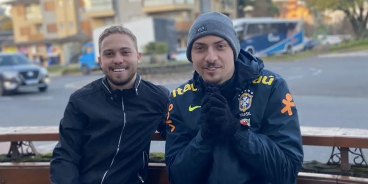 Diego Pupe e Jair Renan (Foto: Reprodução / Instagram) 