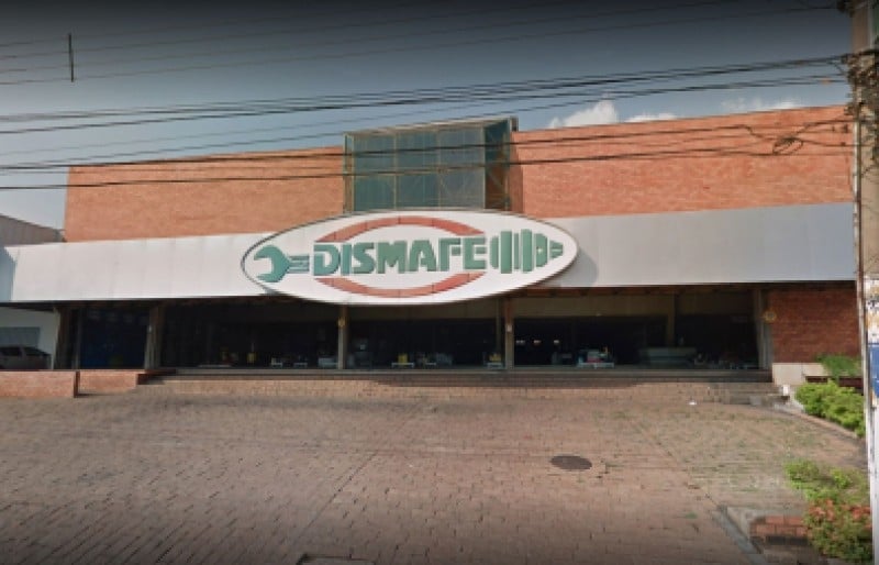 Fachada da empresa Dismafe - Foto Reprodução Internet
