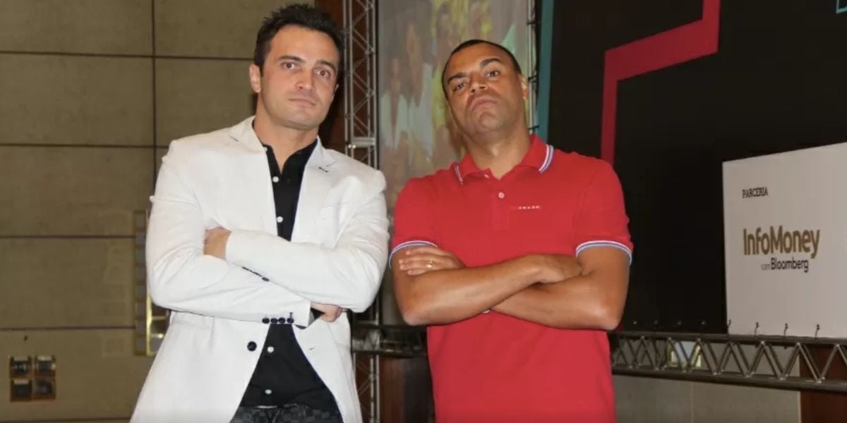 Falcão e Denílson (Foto: Reprodução / Uol)