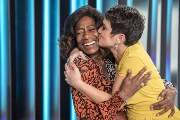 Glória Maria e Sandra Annenberg (Foto: Divulgação)