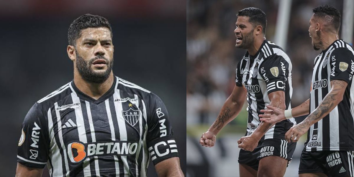 Hulk craque do Atlético-MG (Foto - Montagem TV Foco)