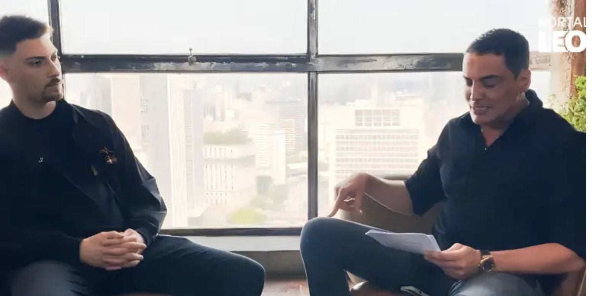 Jair Renan e Léo Dias (Foto: Reprodução / YouTube) 