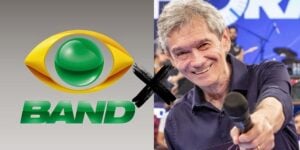 Logo da Band / Serginho Groisman - Montagem: TVFOCO