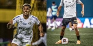 Marcos Leonardo e Joaquim (Reprodução - Santos )