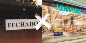 O fim de loja AMADA de móveis, rival da Tock Stock - Montagem: TVFOCO