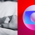 Pessoa em UTI de hospital e logo da Globo - Foto Reprodução Internet