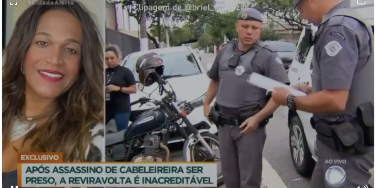 Prisão de homem (Foto: Reprodução / Balanço Geral da Record)