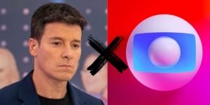 Rodrigo Faro e logo da Globo - Foto Reprodução Internet