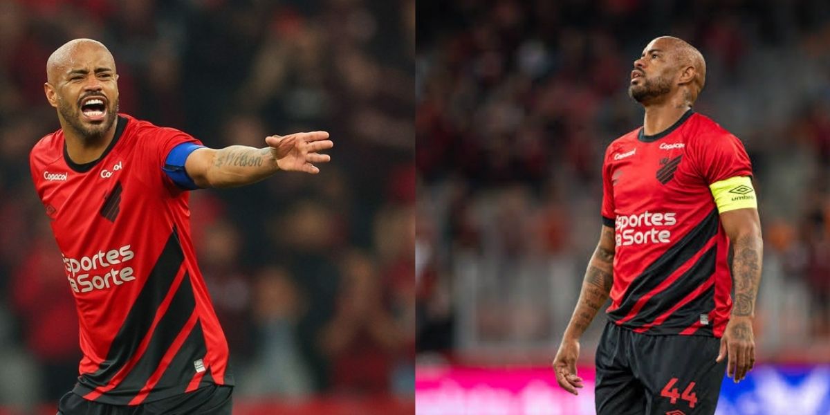 Thiago Heleno, zagueiro do Athletico Paranaense (Foto - Montagem TV Foco).