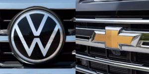 Marcas de carro Volkswagen e Chevrolet (Foto: Reprodução, Montagem, TV foco)