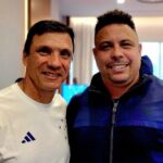 Zé Ricardo e Ronaldo, treinador e dono do Cruzeiro (Foto - Montagem TV Foco)