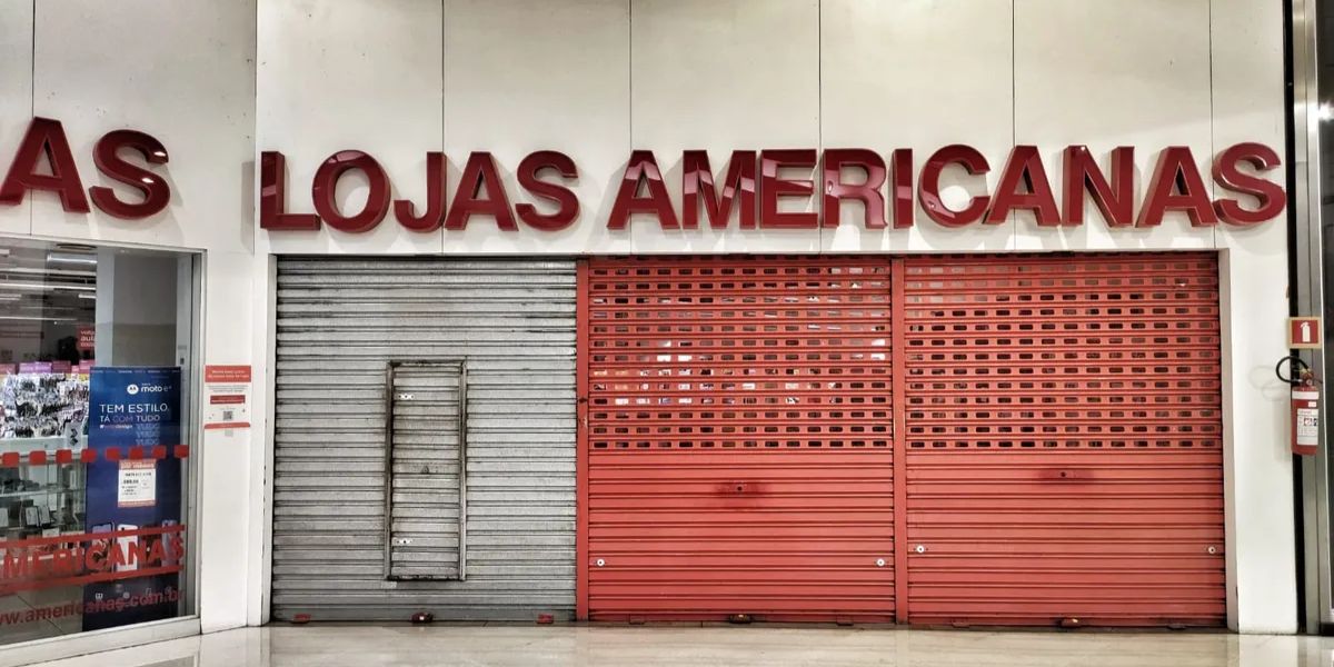 Lojas Americanas fecharam cerca de 21 lojas somente no período de 1 mês (Reprodução: Internet)