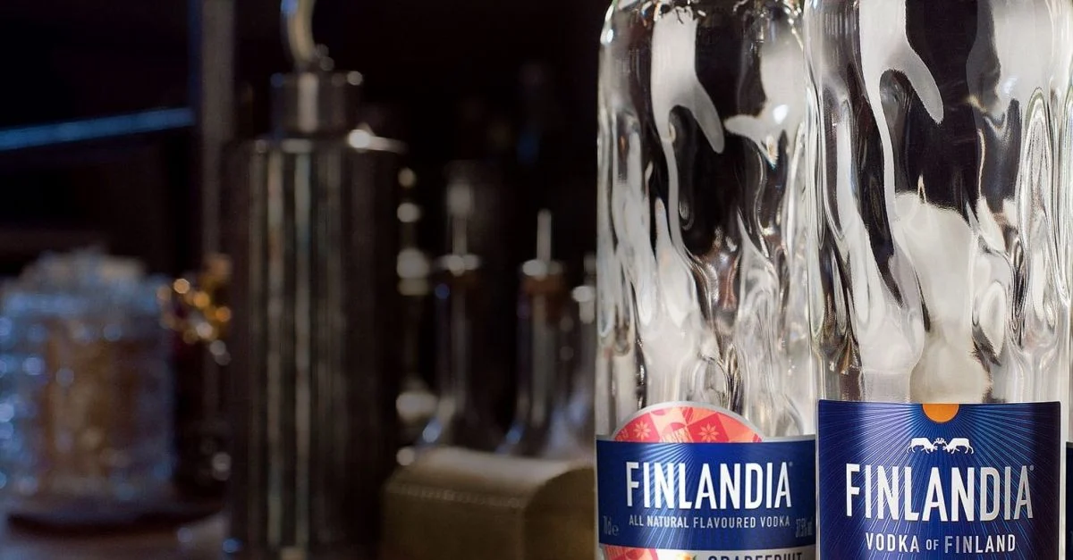 Vodka Finlandia. Foto: Reprodução/Internet Vodka Finlandia. Foto: Reprodução/Internet