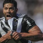Hulk no clube Atletico MG (Foto: Reprodução/ Internet)