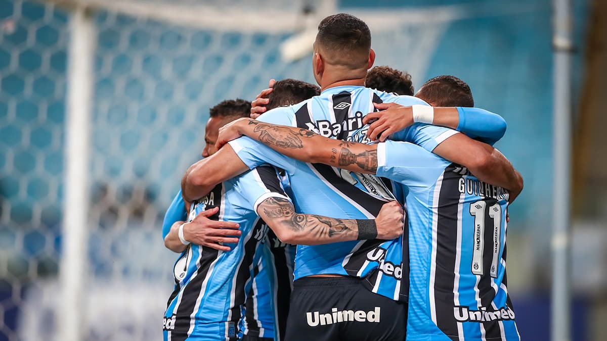 Parte do elenco do Grêmio - Foto: Reprodução/Internet